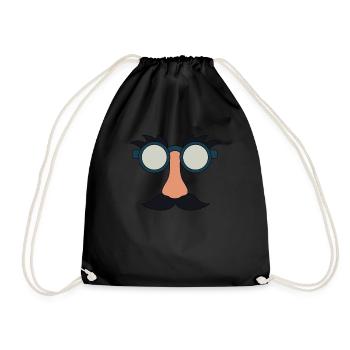 Clown Costume Carnival Carnival - Drawstring Bag - black - Front