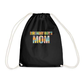 Mère du garçon d’anniversaire Bauklötze - Sac de sport léger - noir - Devant