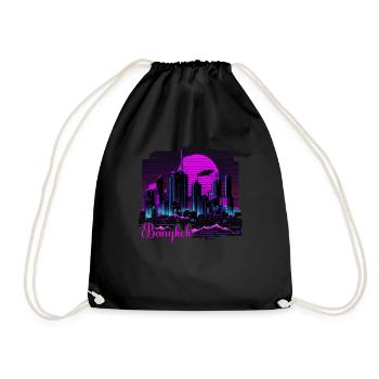 Bangkok Thaïlande Voyage thaïlandais Bangkok tenue. - Sac de sport léger - noir - Devant