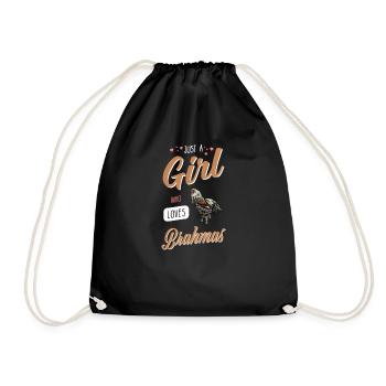 Brahma Chicken I Chicken Poultry Motif for - Drawstring Bag - black - Front