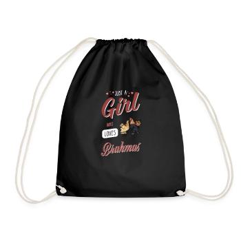 Brahma Chicken I Chicken Poultry Motif for - Drawstring Bag - black - Front