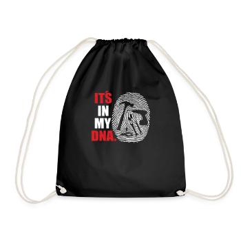 Artisans d’idées cadeaux DIY - Sac de sport léger - noir - Devant