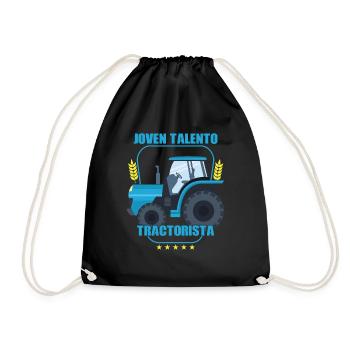 Un jeune conducteur de tracteur talentueux aime un agriculteur agricole - Sac de sport léger - noir - Devant