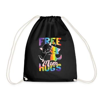 Pride Month | LGBTQ Mom | Lesbische | Schwul - Turnbeutel - Schwarz - Vorne
