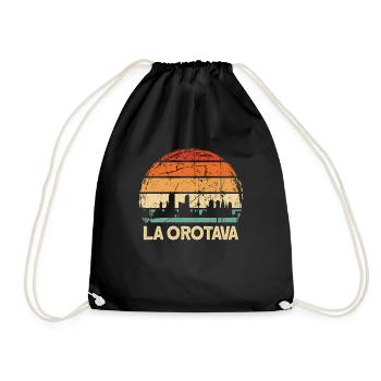La Orotava - Drawstring Bag - black - Front