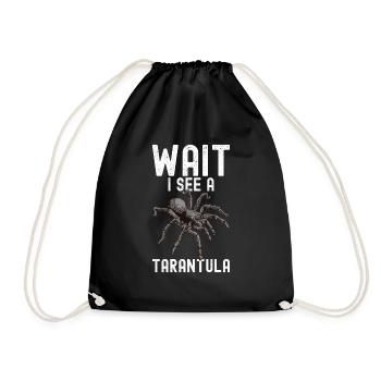 Tarantula - Drawstring Bag - black - Front