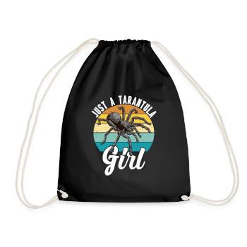 Tarantula - Drawstring Bag - black - Front