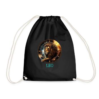Embrassez votre identité Lion: Leo Pride Zodiac - Sac de sport léger - noir - Devant