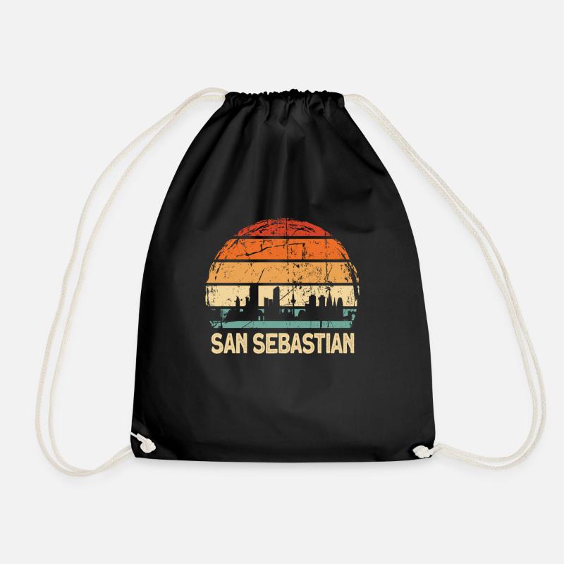 Saint-Sébastien - Sac de sport léger - noir