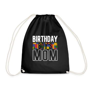 Mère du garçon d’anniversaire Bauklötze - Sac de sport léger - noir - Devant