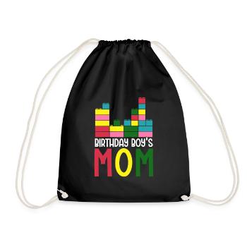 Mère du garçon d’anniversaire Bauklötze - Sac de sport léger - noir - Devant