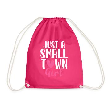 Juste une petite ville Girl Village Little City Life - Sac de sport léger - fuchsia - Devant