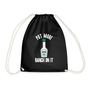 Ranch -Vinaigrette -Ranch -Vinaigrette - Sac de sport léger - noir - Devant