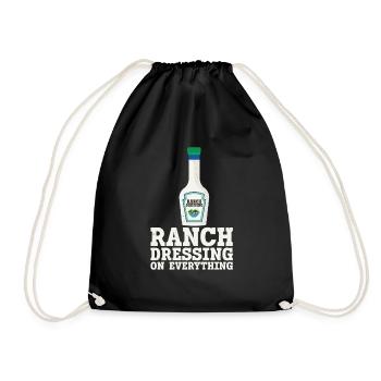 Ranch -Vinaigrette -Ranch -Vinaigrette - Sac de sport léger - noir - Devant