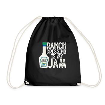 Ranch -Vinaigrette -Ranch -Vinaigrette - Sac de sport léger - noir - Devant