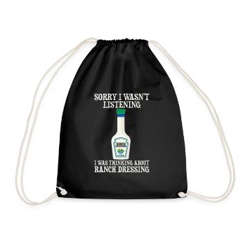 Ranch -Vinaigrette -Ranch -Vinaigrette - Sac de sport léger - noir - Devant
