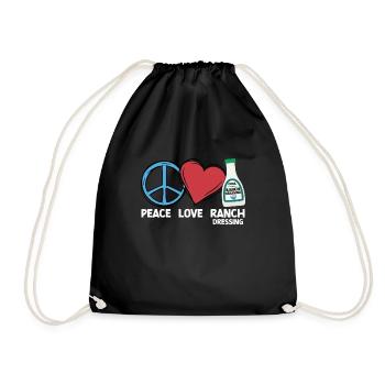 Ranch -Vinaigrette -Ranch -Vinaigrette - Sac de sport léger - noir - Devant