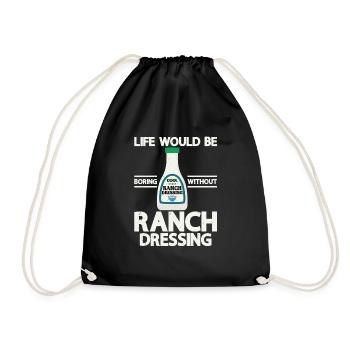 Ranch -Vinaigrette -Ranch -Vinaigrette - Sac de sport léger - noir - Devant