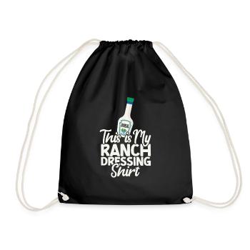 Ranch -Vinaigrette -Ranch -Vinaigrette - Sac de sport léger - noir - Devant