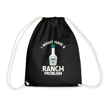 Ranch -Vinaigrette -Ranch -Vinaigrette - Sac de sport léger - noir - Devant