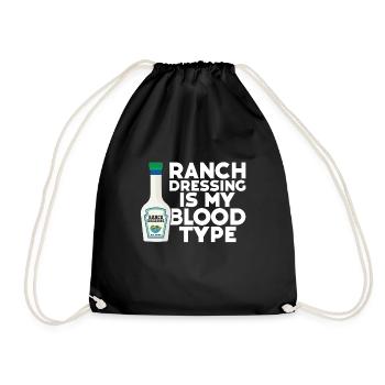 Ranch -Vinaigrette -Ranch -Vinaigrette - Sac de sport léger - noir - Devant