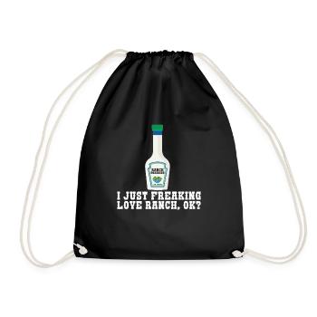 Ranch -Vinaigrette -Ranch -Vinaigrette - Sac de sport léger - noir - Devant