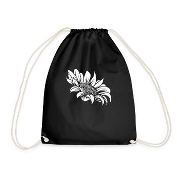 Tournesol - Sac de sport léger - noir - Devant