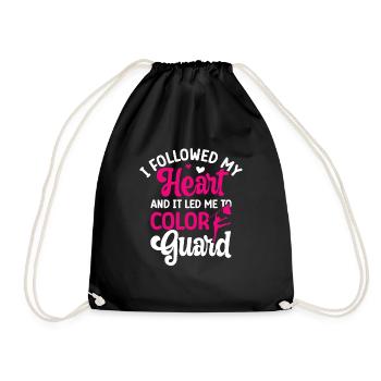 Farbschutz - Turnbeutel - Schwarz - Vorne