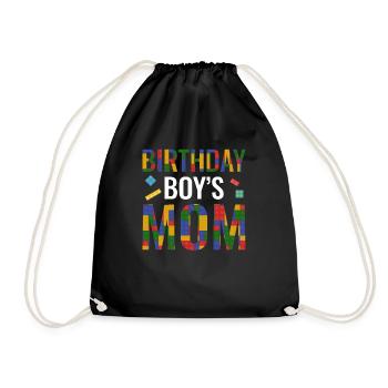Mère du garçon d’anniversaire Bauklötze - Sac de sport léger - noir - Devant