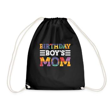Mère du garçon d’anniversaire Bauklötze - Sac de sport léger - noir - Devant