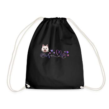 Esquimau d’Amérique - Sac de sport léger - noir - Devant
