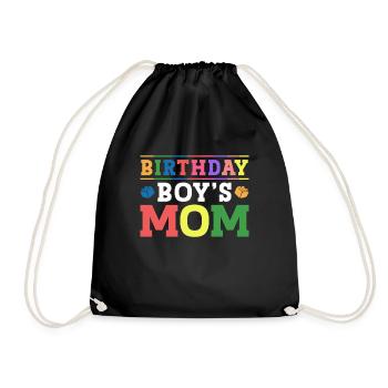 Mère du garçon d’anniversaire Bauklötze - Sac de sport léger - noir - Devant