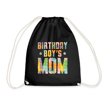 Mère du garçon d’anniversaire Bauklötze - Sac de sport léger - noir - Devant