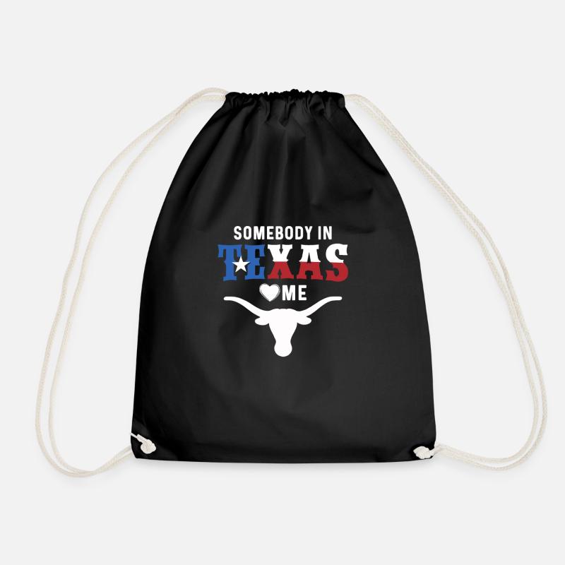 Texas - Turnbeutel - Schwarz
