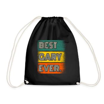 Gary Nom Cadeau Citation Drôle - Sac de sport léger - noir - Devant
