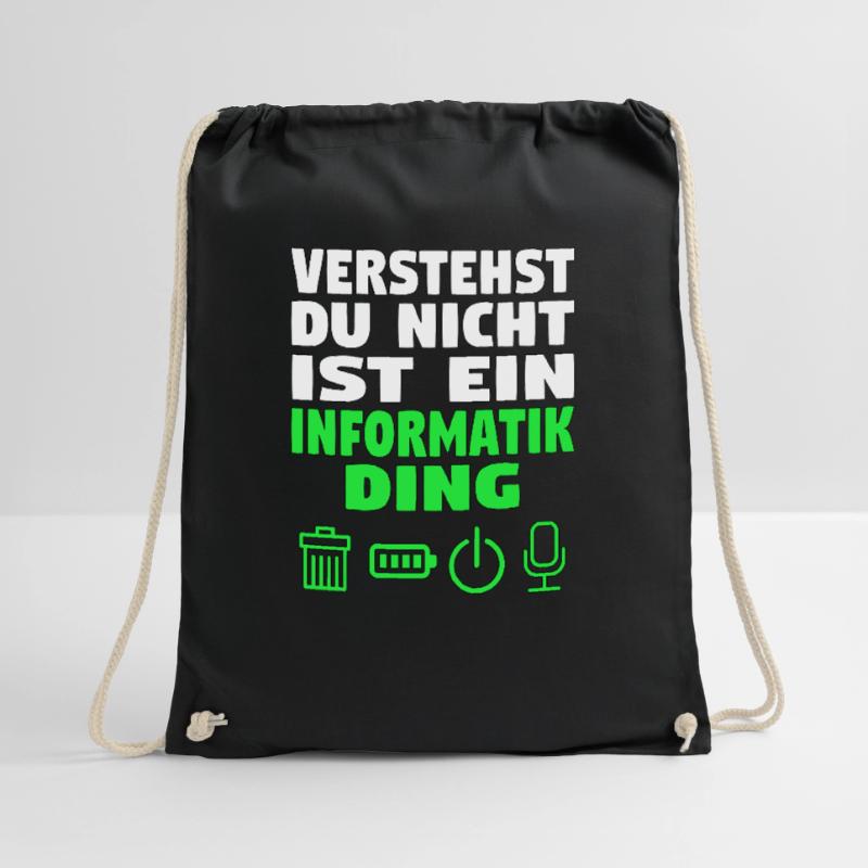 Informatik Computer Programmierer Entwickler Coder Turnbeutel