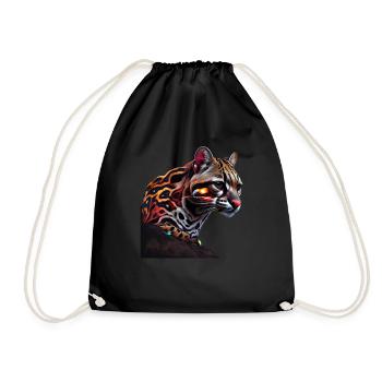 juste un garçon qui aime Ocelots Ocelot ocelot ocelot - Sac de sport léger - noir - Devant