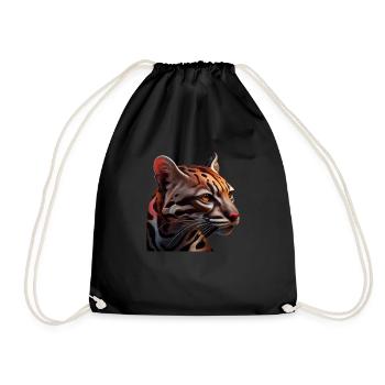 juste un garçon qui aime Ocelots Ocelot ocelot ocelot - Sac de sport léger - noir - Devant