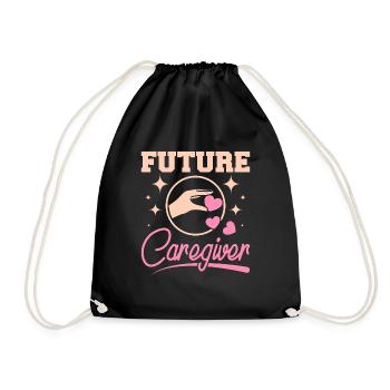Training for future nurses - Drawstring Bag - black - Front