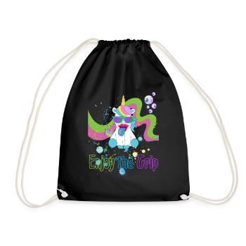 Profitez du voyage - Sac de sport léger - noir - Devant