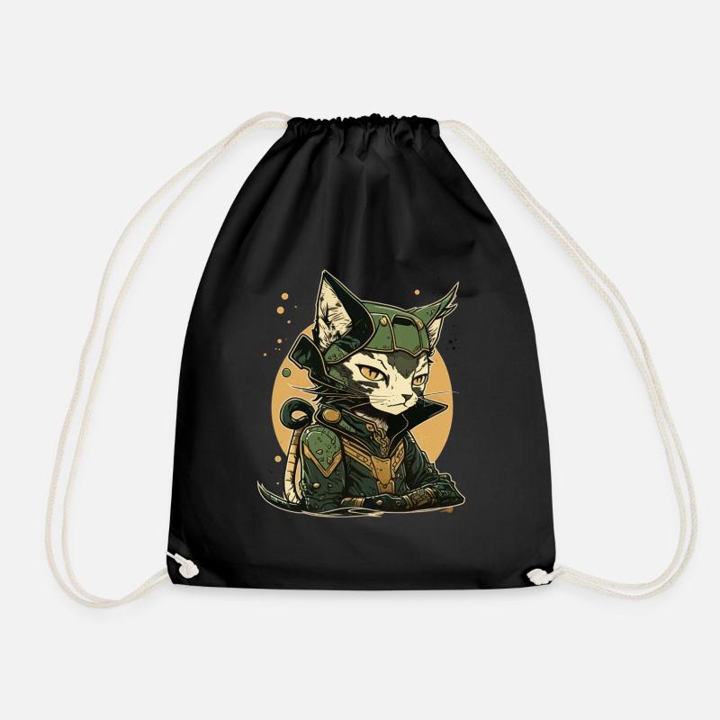 Loki Cat - Le chat de Loki - Sac de sport léger - noir