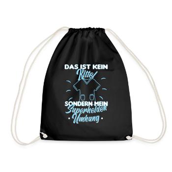 Altenpfleger Altenpflege Pfleger Vater Pflege - Turnbeutel - Schwarz - Vorne