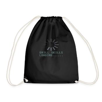 Idée de barbecue et de cadeau de camping-car - Sac de sport léger - noir - Devant