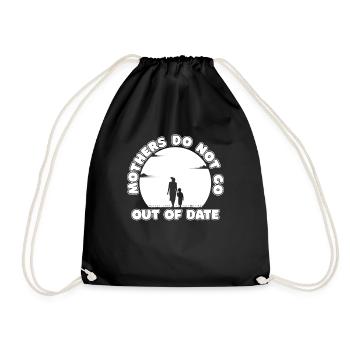 Maman Mère - Sac de sport léger - noir - Devant