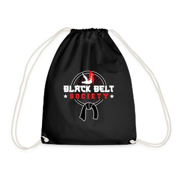 Brazilian Jiu Jitsu MMA Bjj Hugger - Turnbeutel - Schwarz - Vorne
