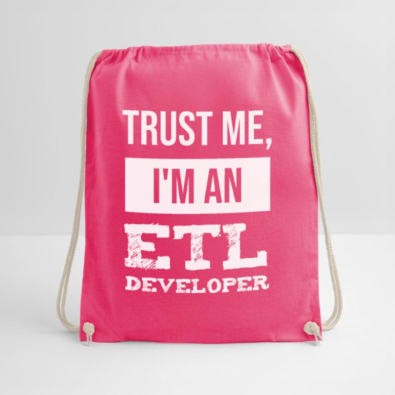 ETL Developer Data Technician IT Informatik Drawstring Bag