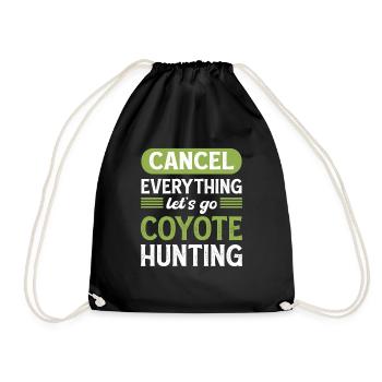 Coyote Slayer annule tout. Allons - Sac de sport léger - noir - Devant