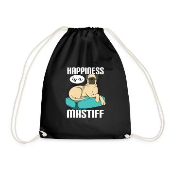 Mastiff - Turnbeutel - Schwarz - Vorne