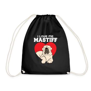 Mastiff - Turnbeutel - Schwarz - Vorne