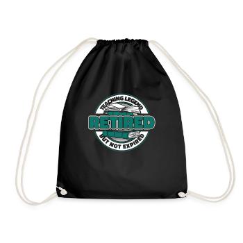 Enseignante Éducatrice à la retraite - Sac de sport léger - noir - Devant